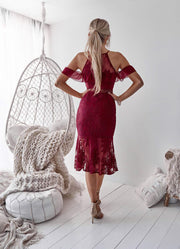 CONNIE Dress (Red) - Drop Dead Dollbaby