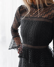 VALERIE Dress - Black - Drop Dead Dollbaby