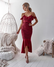 TAYLOR Dress (Red) - Drop Dead Dollbaby