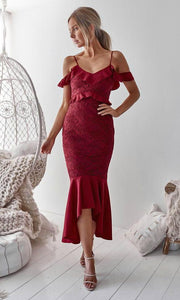 TAYLOR Dress (Red) - Drop Dead Dollbaby