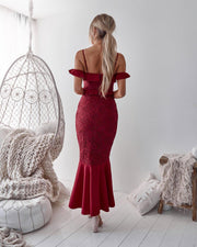 TAYLOR Dress (Red) - Drop Dead Dollbaby
