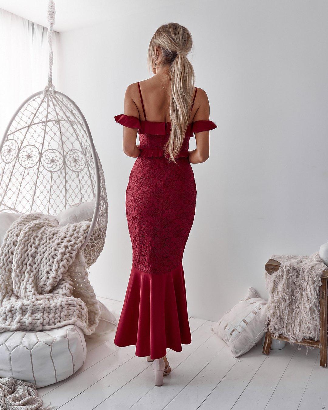 TAYLOR Dress (Red) - Drop Dead Dollbaby