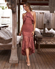 JANELLE Dress (Mauve) - Drop Dead Dollbaby