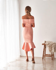 BRIENNE Dress - Blush - Drop Dead Dollbaby
