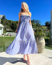 ARMELLE Maxi - Heron Blue - Drop Dead Dollbaby