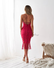 KHALEESI Dress - Hot Pink - Drop Dead Dollbaby