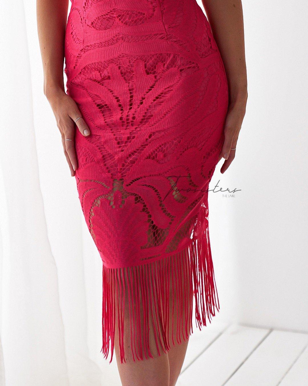 KHALEESI Dress - Hot Pink - Drop Dead Dollbaby