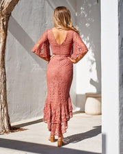 REYNA Dress - Mauve - Drop Dead Dollbaby