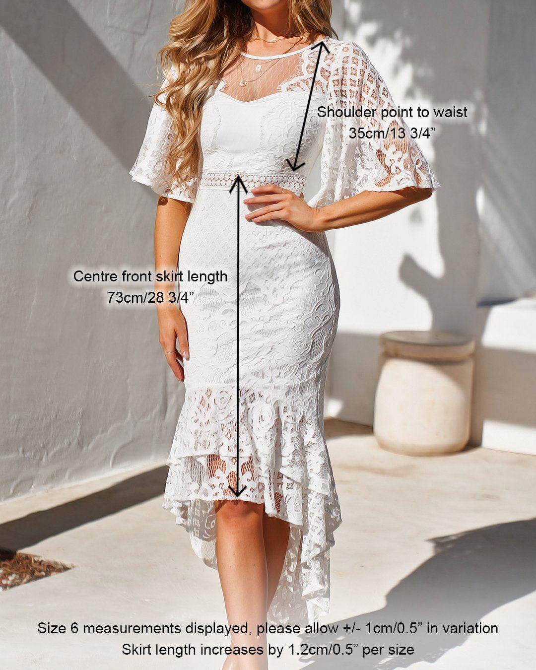 REYNA Dress - White - Drop Dead Dollbaby