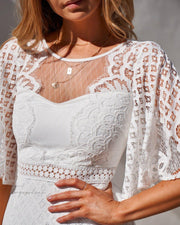 REYNA Dress - White - Drop Dead Dollbaby