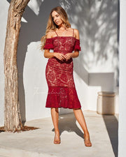 ERICA Dress - Red - Drop Dead Dollbaby