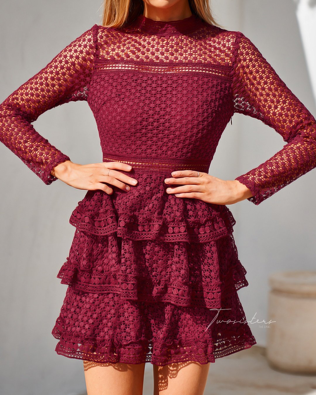 CASSIDY Dress - Red - Drop Dead Dollbaby