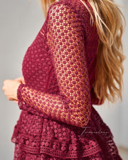 CASSIDY Dress - Red - Drop Dead Dollbaby