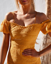 GABRIELLA Dress - Yellow - Drop Dead Dollbaby