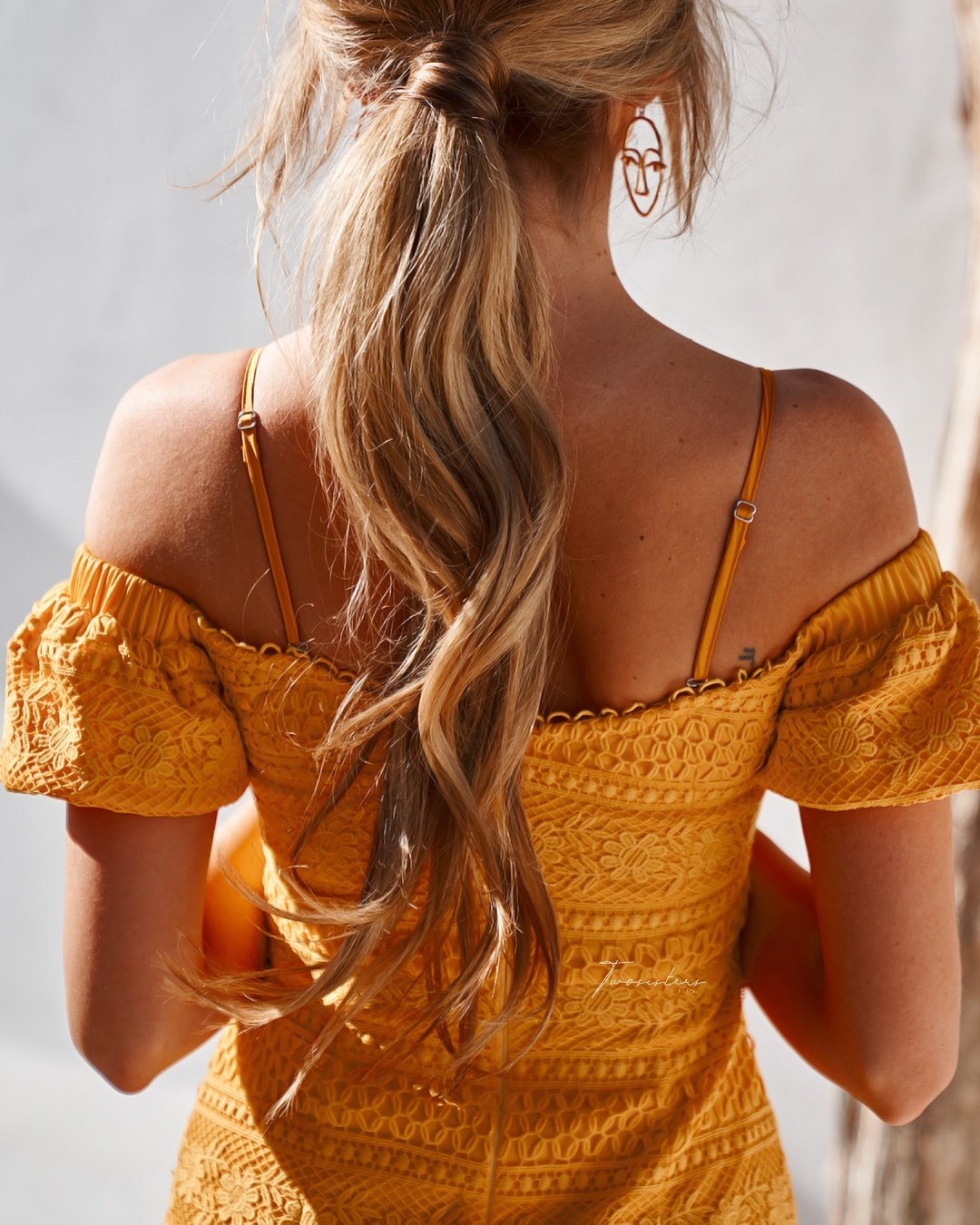 GABRIELLA Dress - Yellow - Drop Dead Dollbaby