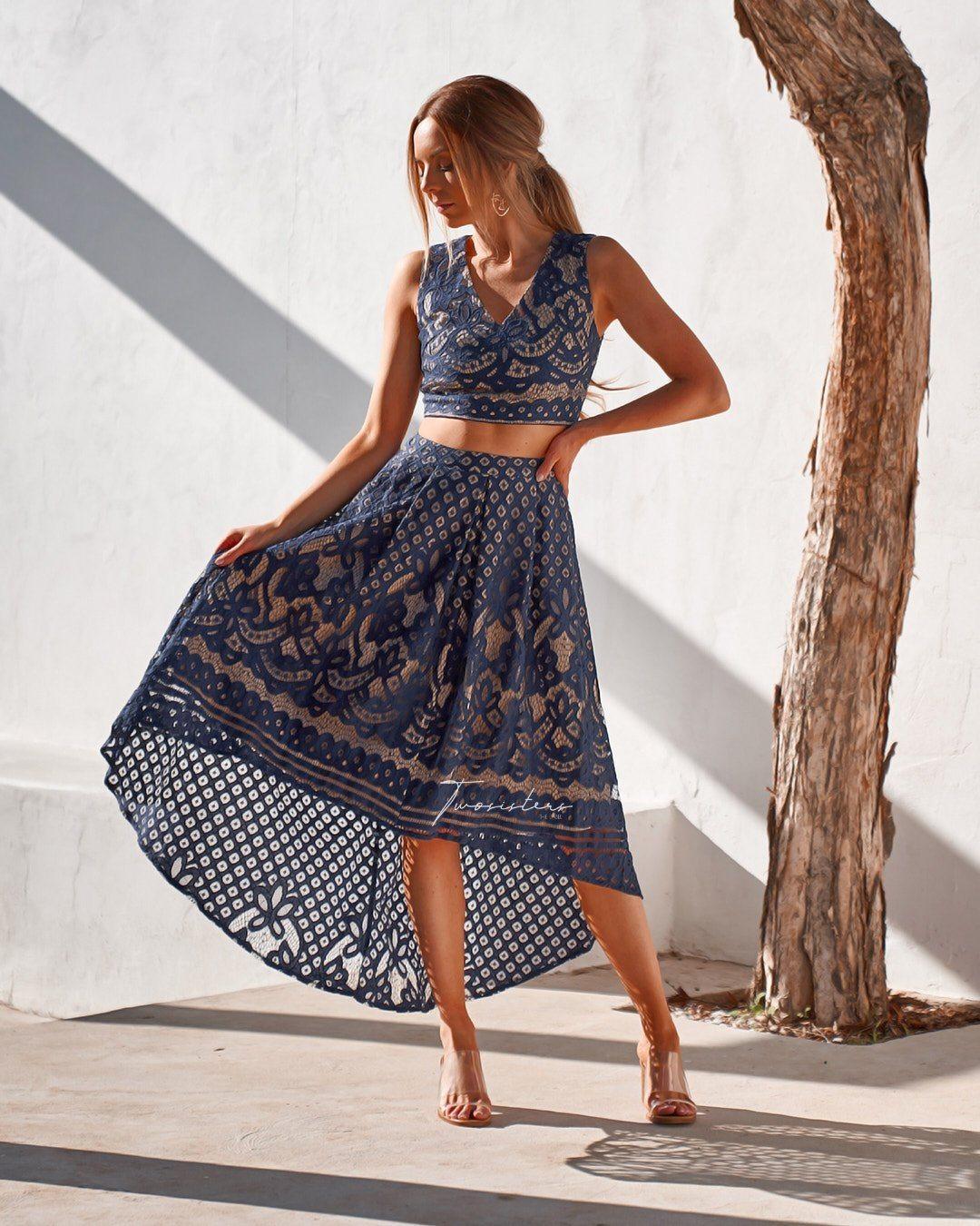 MADELYN Set - Navy - Drop Dead Dollbaby