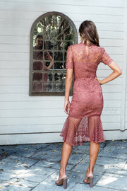 CRYSTAL Dress - Mauve - Drop Dead Dollbaby