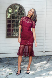 CRYSTAL Dress - Red - Drop Dead Dollbaby