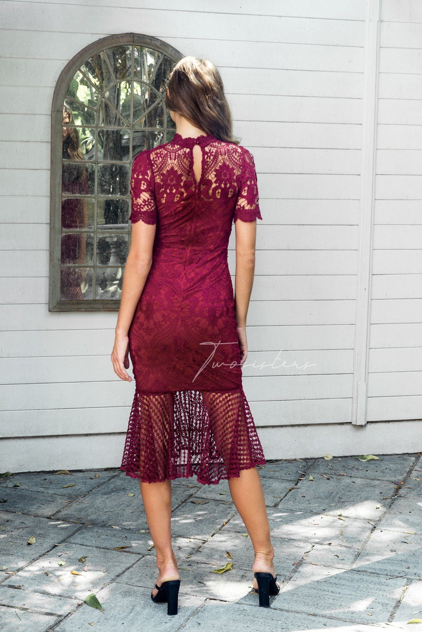 CRYSTAL Dress - Red - Drop Dead Dollbaby