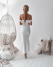 TAYLOR Dress (White) - Drop Dead Dollbaby