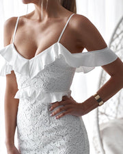 TAYLOR Dress (White) - Drop Dead Dollbaby