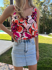 JAYMEE Crop Tank - Cosmo - Drop Dead Dollbaby