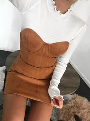 RISING SUN BUSTIER Dress (Paprika) - Drop Dead Dollbaby