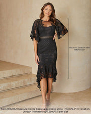 REYNA Dress - Black - Drop Dead Dollbaby