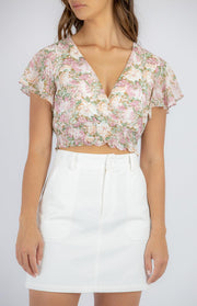 MAGNOLIA Crop - Blush - Drop Dead Dollbaby