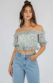 JOSLYN Crop - Mint - Drop Dead Dollbaby