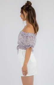 JOSLYN Crop - Lilac - Drop Dead Dollbaby