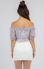 JOSLYN Crop - Lilac - Drop Dead Dollbaby