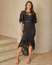 REYNA Dress - Black - Drop Dead Dollbaby