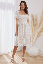 REMIE Dress - White - Drop Dead Dollbaby