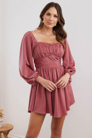 RIVIERA Dress - Rose - Drop Dead Dollbaby