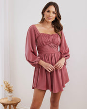 RIVIERA Dress - Rose - Drop Dead Dollbaby