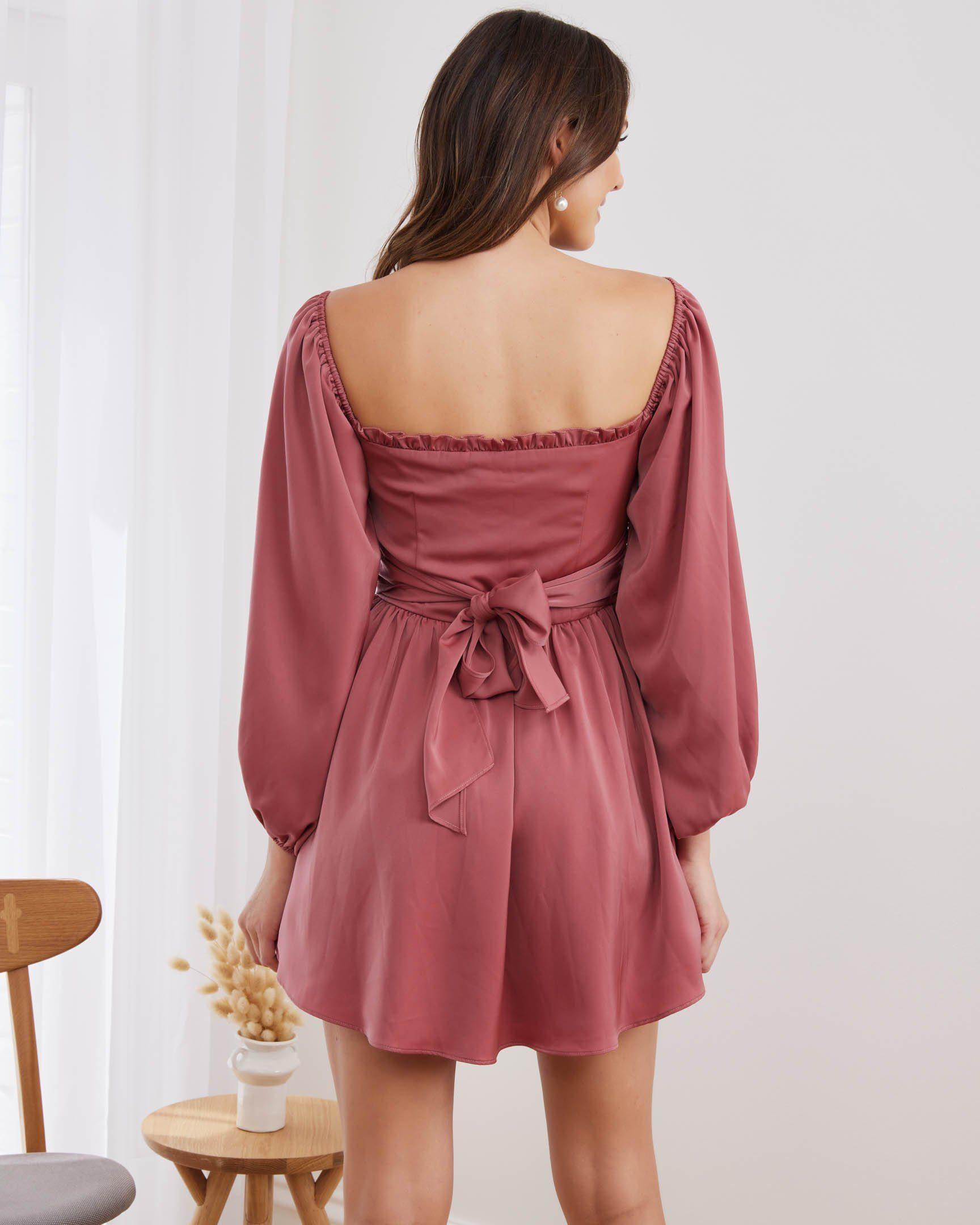 RIVIERA Dress - Rose - Drop Dead Dollbaby