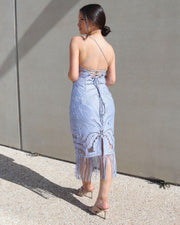 KHALEESI Dress - Periwinkle - Drop Dead Dollbaby