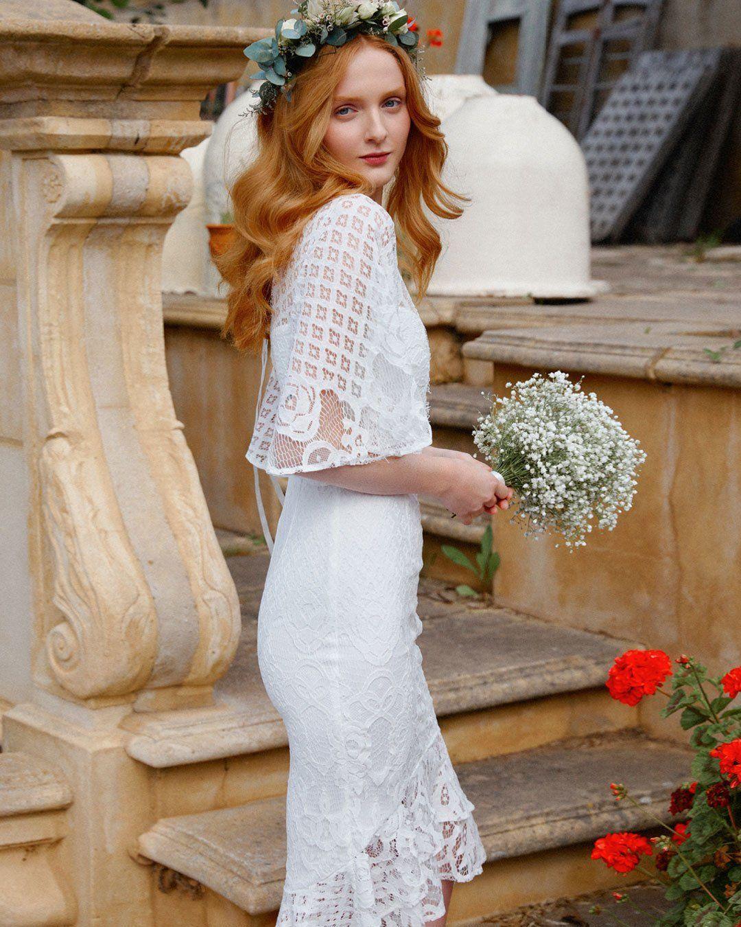 REYNA Dress - White - Drop Dead Dollbaby