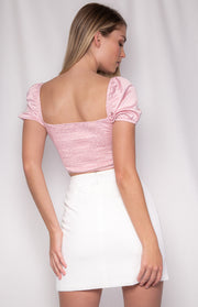EVA Crop - Baby Pink - Drop Dead Dollbaby