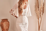 REYNA Dress - White - Drop Dead Dollbaby