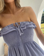 ARMELLE Maxi - Heron Blue - Drop Dead Dollbaby