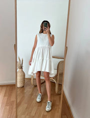 TIANA Dress - White - Drop Dead Dollbaby