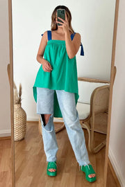 POPPI Tie Tank - Spearmint - Drop Dead Dollbaby