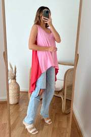CIANA Tank - Pink Splice - Drop Dead Dollbaby