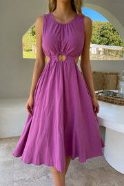 TATIANA Midi - Violet - Drop Dead Dollbaby