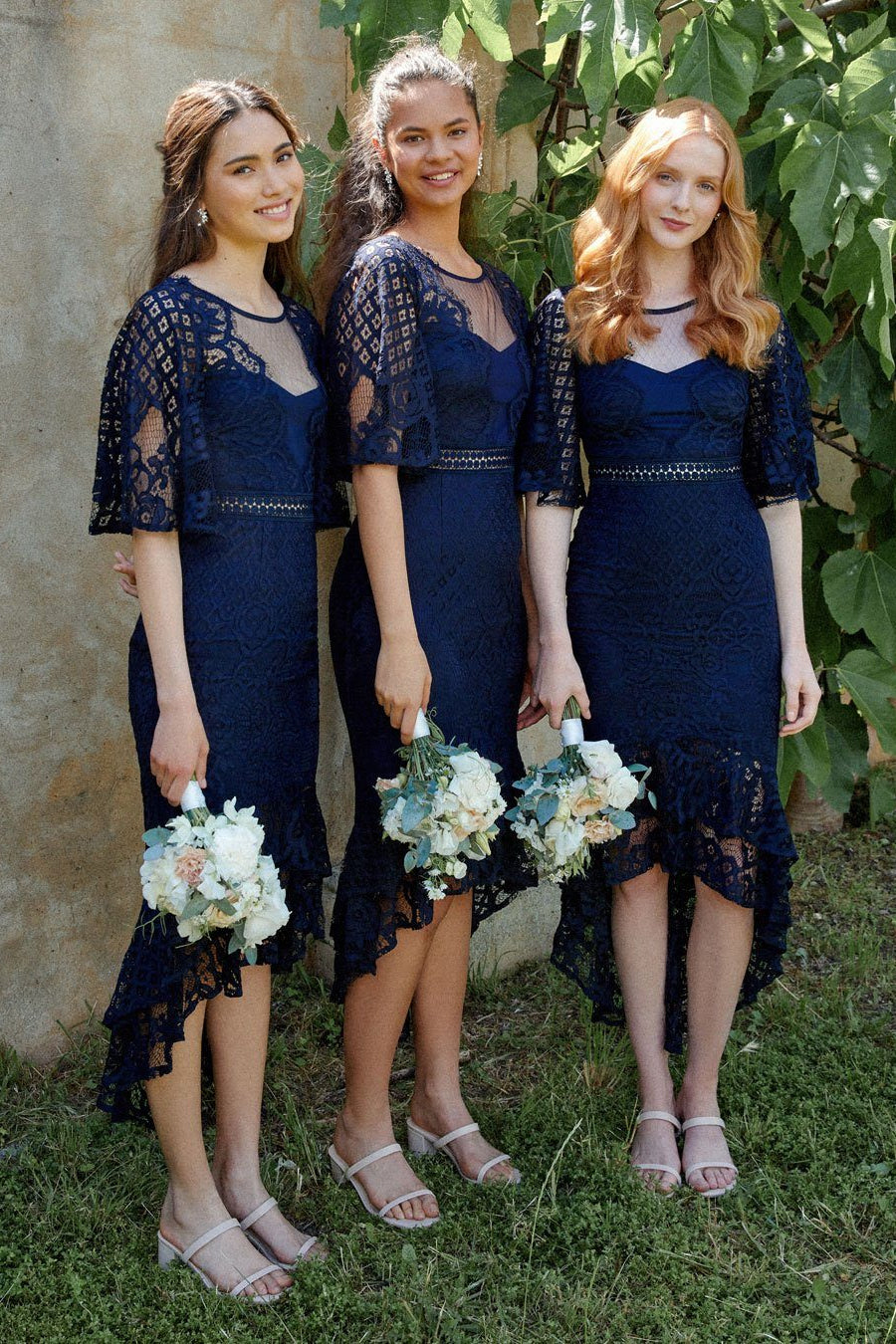 REYNA Dress - Navy - Drop Dead Dollbaby
