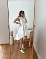 TIANA Dress - White - Drop Dead Dollbaby